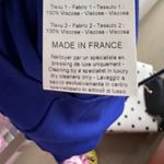 Lanvin Royal Blue Drape Neck Chain Dress Photo 4