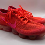 Nike  Air VaporMax Flyknit Women's Running Shoes Bright Orange Pink Size 8.5 Photo 0