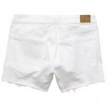 American Eagle AE Stretch Low-Rise Ex-Boyfriend Denim Short NWT White Size 2 Photo 6