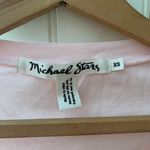 Michael Stars Light Pink Fitted Tee Dress Photo 2