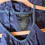 B Darlin B. Darlin Navy Blue lace halter neck mini dress Photo 2