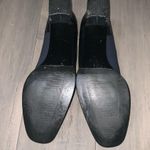 Amalfi Italy Pillow Navy Blue Leather Block Pumps Career or Dressy Size 9 AAAA Photo 13