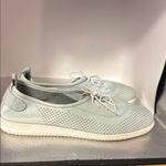 Spring Step  Light Blue Perforated Flats Photo 1