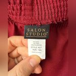 VTG Salon Studio Size 16A Burgundy Pencil Skirt Red Photo 1