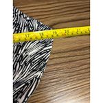 Vintage Delta Burke 2X Lace Trim Slip Dress Chemise Zebra Print Lingerie Plus Black Size XXL Photo 10