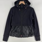 Athleta  Windy‎ Point Hoodie Full Zip Front Layered Athleisure Photo 0