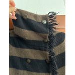Free People Striped fringe cardigan size L Photo 3