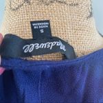 Madewell Du Jour Cobalt tunic shift dress small Photo 7