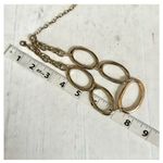 St. Thomas gold tone link necklace Photo 5
