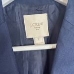 J.CREW Navy Classic Suiting Cotton Button Photo 1