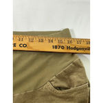 Motherhood Maternity Oh Baby by Motherhood Women Maternity Corduroy Bootcut Pants Khaki Size L Photo 7