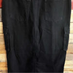 Sincerely Jules Black Cargo‎ Maxi Skirt Size 11/29 Photo 7