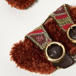 Anthropologie  Maliparmi Beaded Slide Sandals Size 38 US 8 NWOT $380 Photo 2