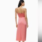 Aritzia Wilfred Magdalena Satin Dress in pink Photo 2