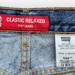 Levi's Vintage  Jeans Dark Wash High Waisted Classic Relaxed 550 Jeans 31 Photo 2