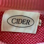 Cider Hearts Sweater In Red / Pink Sz S Photo 5