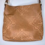 Bohemian Brown Vegan‎ Leather Hobo Shoulder Bag Photo 2