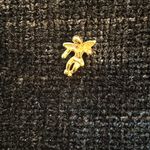 Six guardian angel cherub pins use on a lapel hat tie etc. Gold Photo 2