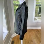 Vintage Worthington Black Genuine Lambskin Leather Jacket Size Small Photo 6