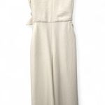 Aritzia Wilfred | 0 XS | D Wide Leg Jumpsuit Tie Back One Piece Outfit Cream Photo 0