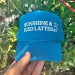 Grove Surf & Cafe Trucker Hat Blue Photo 0