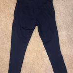 Nike Mesh Detail Navy Leggings Photo 1