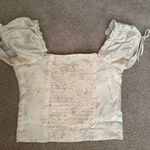 Princess Polly  Smocked Crop Top Photo 6