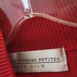 Valerie Stevens FINAL MARKDOWN Ladies  silk top petite large Photo 3