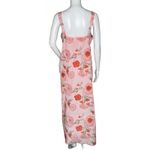 Contessa Di Roma Nightgown Womens Small Pink Floral Flower Bohemian Grandma Photo 8