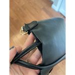 Black oversized tote bag with shoulder strap 15x14 Photo 6