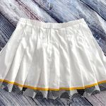 Vintage 80’s Lily’s of Beverly Hills Pleated White Tennis Skirt Size 6 Photo 5