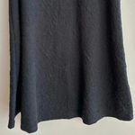 Blu Pepper Black Floral Textured Tank Dress, Swing Dress, Size Medium Photo 4