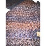 VTG 1970's Made in Italy Wool Acrylic Scarf Lazarus Columbus OH Ombre Knit Wrap Photo 5