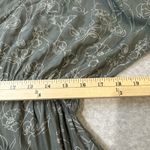 World Market Jumpsuit Womens S/M Green Floral Print Viscose Pockets Comfy Size M Photo 13