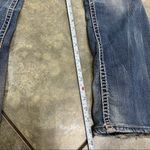 Big star Collection Blue Liv Jeans Women’s 27Long Embroidered Pockets Biker Y2K Photo 12