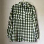 Princess Polly Brinley Green Plaid Oversized Shirt 4 Photo 5