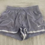 Nike Gray Purple Athletic Shorts Photo 0