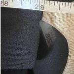 EXPRESS WOMAN Long Vest Coat Lined Button Classic Luxury TOP Black Size S Photo 6