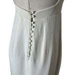 Alexandra Grecco Viola Silk Wedding Gown Ivory Size 8 Open Back White Photo 10