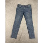 True Religion Womens Sz 29 Blue Jeans- Jennie Curvy- Mid Rise Super Skinny- EUC Photo 3