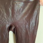 Spanx  eggplant faux leather Rare! Size medium Photo 2