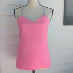 Candie's  Reversible Floral and Pink Racerback Thin Strap Tank Top Photo 5