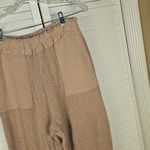 Free People Beach Womens Tan Knit Pants Medium Photo 2