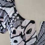 Live and let live  charcoalembellished tunic size xlp Photo 1