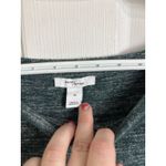 Daily Ritual Heathered Teal Cap Sleeve Top Size Medium Athleisure Comfy Casual Blue Photo 2