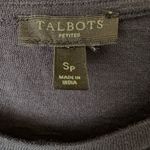 Talbots navy short sleeved shirt Photo 6