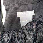 Ann Taylor Black Tank Top Classic Scoop Neck Photo 2