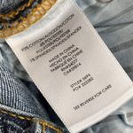 CAbi  Jeans Button Fly Skinny Blue Denim Womens Size 12 Photo 5