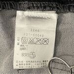 Free People Flocked Velvet Skinny Jeans Charcoal Black Size 24 Photo 6