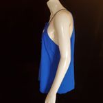 WAYF NWT  Blue Lace Up Front Tank Top (L) Photo 3